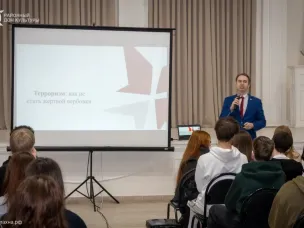 Для учащейся молодежи проведена Лекция «Терроризм: как не стать жертвой вербовки»
